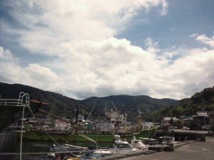 台風がきてる（安土）